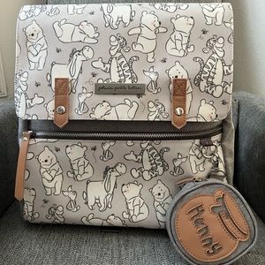 Petunia Pickle Bottom Meta Playful Pooh Backpack Diaper Bag NWOT